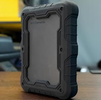 FATBEAR 耐衝撃シリコンバンパーケース Western Digital WD Elementsポータブル外付けハードドライブ用 高耐久 頑丈なラバーフレーム保護ケースElements 4TB/5TB