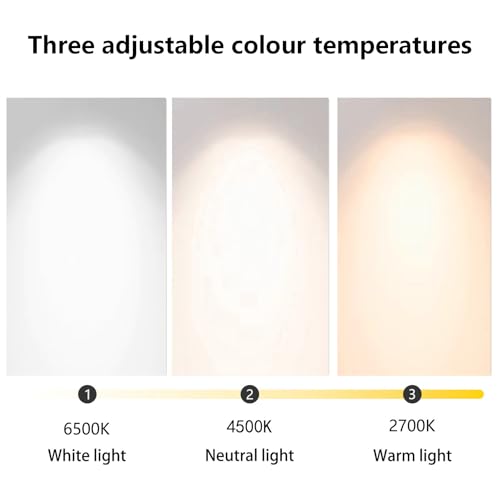 Apliques de pared LED color café de 40cm con temperatura regulable 2