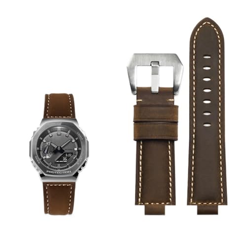 Bracelet en cuir pour Casio G-Shock pour remplacer la résine rigide