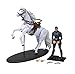 Boss Fight Studio Hero H.A.C.K.S. 21st Phantom and Hero Steed Action Figures, Highly Articulated Collectible Figurine with Accessories Including Pistols and Posable Horse with Saddle and Stand – 1:18