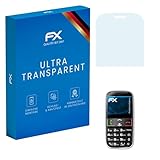 atFoliX Schutzfolie kompatibel mit Emporia Euphoria Folie, ultraklare FX Bildschirmschutzfolie (3X)