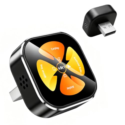 2026-Updated-4-IN-1-Wireless-CarPlay-and-Android-Auto-Adapter 2026 Updated 4-IN-1 Wireless CarPlay and Android Auto Adapter - Image 1