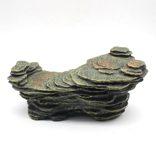 relaqcc Turtle Basking Platform Shale Scape Step Ledge, Reptile Ladder Resting Terrace Aquarium Decor, Great for Reptiles, Amphibians, Frogs, Small Turtle by relaqcc - Used condition - Image 8