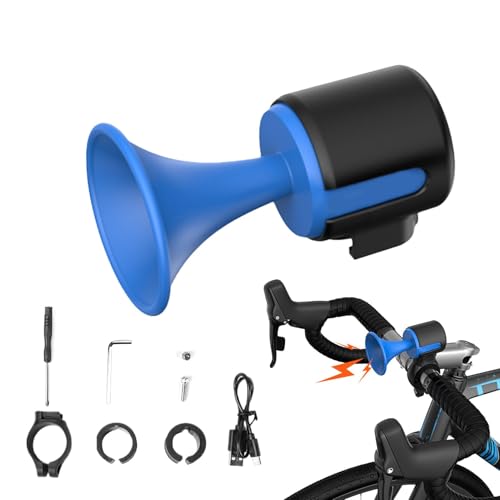 Campainha eletrônica de ciclo, campainha de ciclo à prova d'água, Buzina de ciclo recarregável de 1