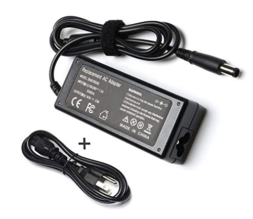 65W Laptop Charger AC/DC Adapter for HP Pavilion G4 G6 G7 M6; EliteBook