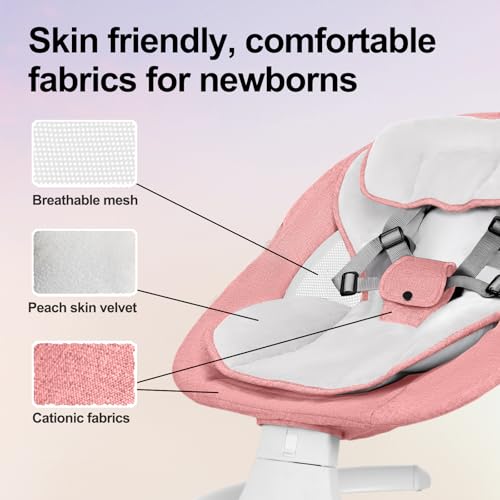 Baby Rocker and Swing with Bluetooth