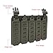 SINAIRSOFT SMG Magazine Pouch,MP5 Mag Pouch with 5 Holder - Durable, Tactical, and Versatile Magazine Holder for Optimal Mag Storage and Quick Access