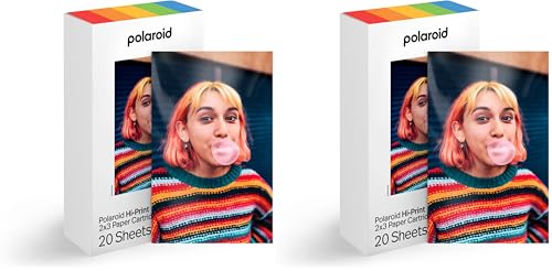 Polaroid Carta Hi·Print - Cartuccia 2x3 (20 fogli) (Confezione da