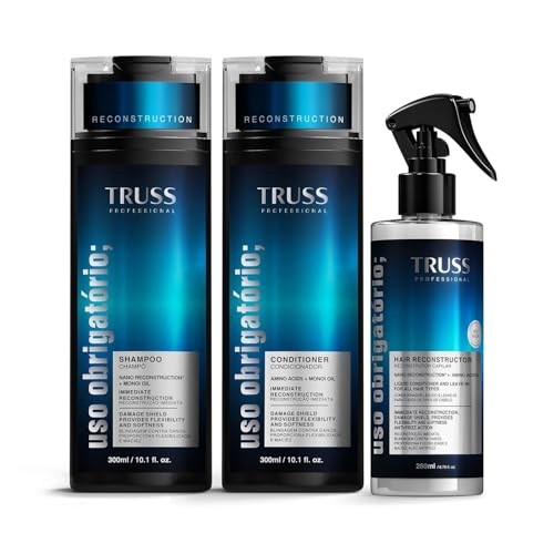 Kit TRUSS Uso Obrigatório Hair Reconstructor (3 Produtos)