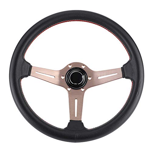 XTevu Volant de Style Course Modification du Volant de Voiture