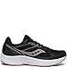 Saucony Women's Core Cohesion 14 Road Running Shoe, Black/Pink, 6