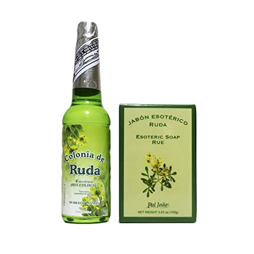 Aromasenses.- Pack Jabon Esotérico 100 gramos + Agua Colonia 70 ml (RUDA) Cover
