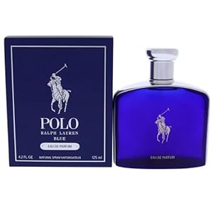 Polo Blue – Men’s Cologne – Aquatic & Fresh – Eau De Parfum Spray, Cologne for Men, 4.2 oz (pack of 1)