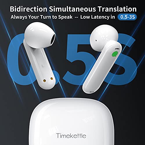 Timekettle WT2 Edge/W3 Translator Device - Bidirection Simultaneous Translation, Language Translator Device with 40… - Image 3