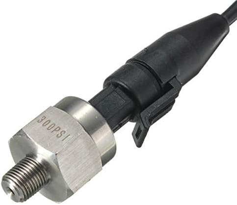 Lathe Tools 300PSI Pressure Transducer Pressure Sender for Oil Fuel Gas Water Air