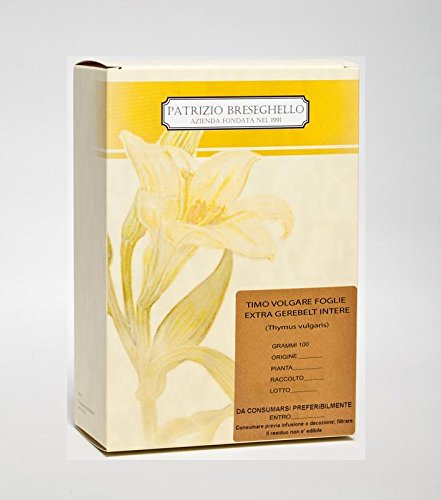 Tomillo volgar hojas extra gerebelt enteras 100 g
