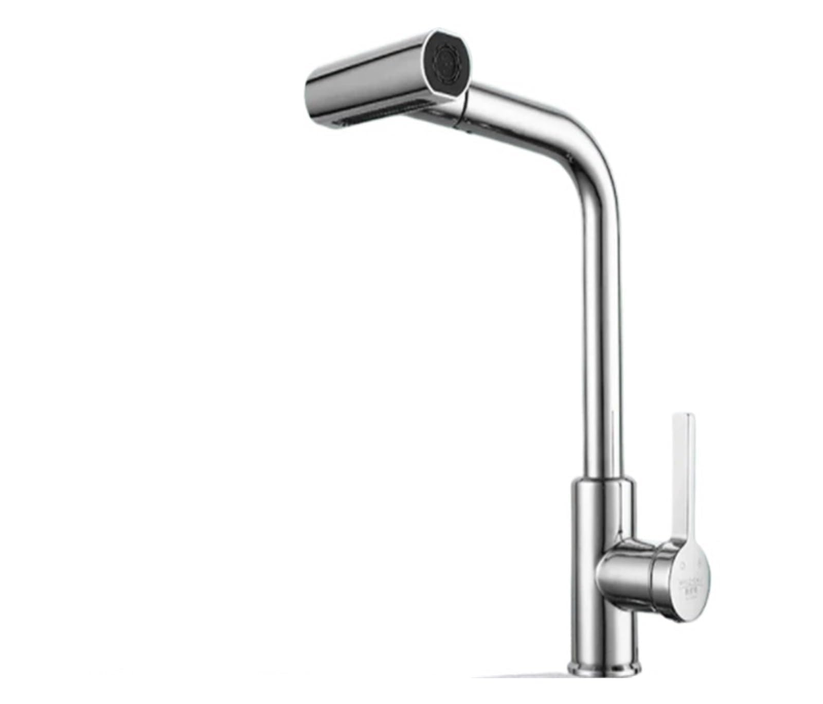 Robinet de cuisine extensible noir mitigeur monocommande évier facile à nettoyer