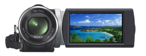 Image of Sony HDR-CX210 High Definition Handycam 5.3 MP Camcorder with 25x Optical Zoom (Black) (2012 Model)