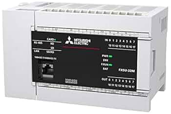 Amazon | 三菱電機 FX5Uシーケンサ CPUユニット DC電源 ネジ式