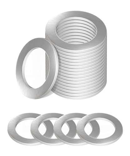 Flaconi 10PCS Joint vis de Vidange Moto,Arandela Carter Aceite,Arandela de Tapón de Drenaje de Aceite,Juntas de Drenaje de Aceite de Aluminio Kit,Reemplace el Número de Pieza 94109-14000