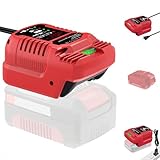 Fast Charger for Bauer 20 Volt Battery Charger Replacement, for Bauer 20 Volt Max 1702C-Bseries Power Tools Battery