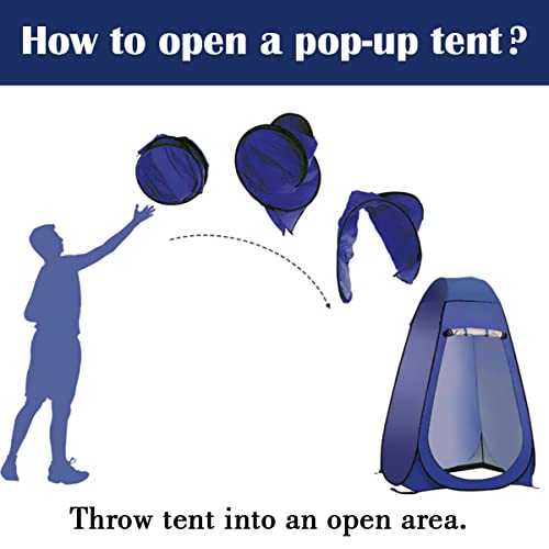 Pop-Up-Tent-Upgrade-Privacy-Shower-Tent-Portable-Outdoor-Sun-Shelter-for-Toilet-Camping-Biking-Beach-Blue