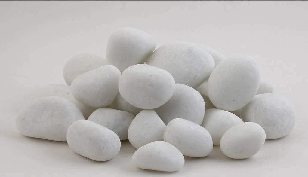 Amazing Stones Marble Stones for Landscaping and Garden Decor, Snow White- 1-1.5 Inch, 2 kg (B07N8DKTQZ) Amazon Price History, Amazon Price Tracker