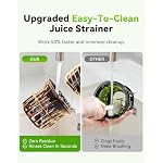 Fast 3-In-1 Cold Press Juicer, 6.5" Wide Feed Chute for Whole Fruit - Image 6