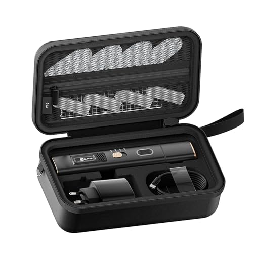 Garosa Cortador Ultrasónico, Herramienta de Corte de Precisión de 40kHz con de Vibración Mejorado para Impresión 3D, Plásticos, Madera, Resinas, 50 Cuchillas Incluidas, Pantalla OLED, (Enchufe de Garosa Cortador Ultrasónico, Herramienta de Corte de Precisión de 40kHz con de Vibración Mejorado para Impresión 3D, Plásticos, Madera, Resinas, 50 Cuchillas Incluidas, Pantalla OLED, (Enchufe de