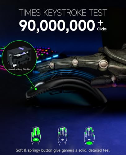 Image of VGN Dragonfly F1 MOBA Wireless Gaming Mouse, 55g Ultralight, PAW3395 26K DPI Optical Sensor, Optimized Tactile Click Feel, Anti-Slip Silver Coating Grip, 4000Hz Polling Supported, Esports Mouse, Black