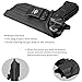 POLE.CRAFT IWB Kydex Holster for Beretta 92 A1 / 96 A1 / 92 FS Pistol - Inside Waistband Concealed Carry Holster (Black, Right Hand)