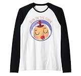 bun in the oven - pregnancy announcement - gender reveal maglia con maniche raglan