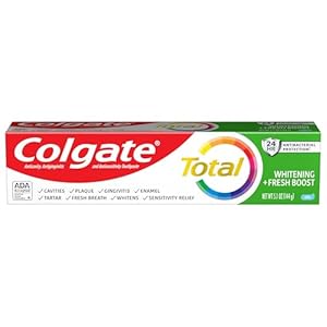 Colgate Total Whitening + Fresh Boo...