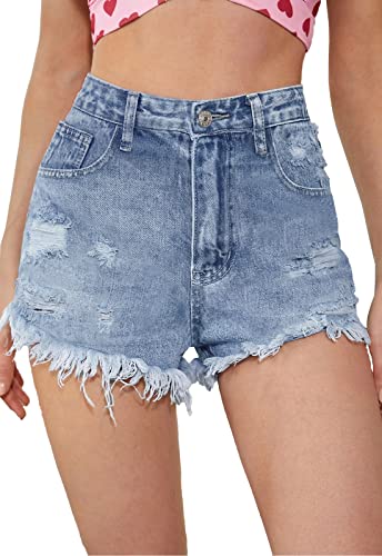 Stretchy Denim Shorts