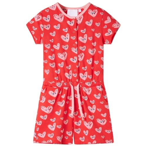 Mono de algodón premium para bebé con diseño de corazones y ajuste suave