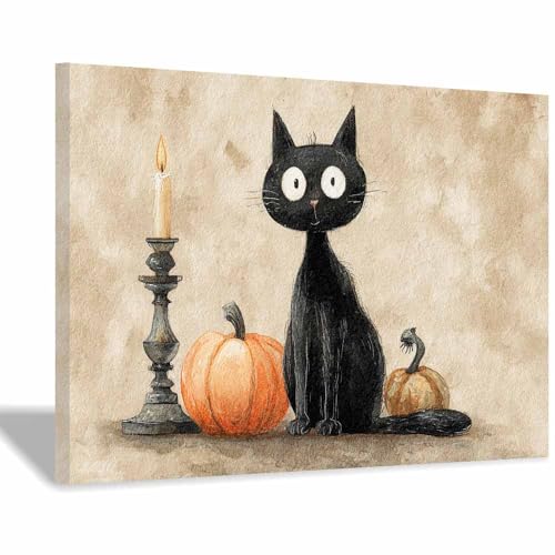 Posters d'Halloween style sorcière pour créer un cocon mystique et réconfortant