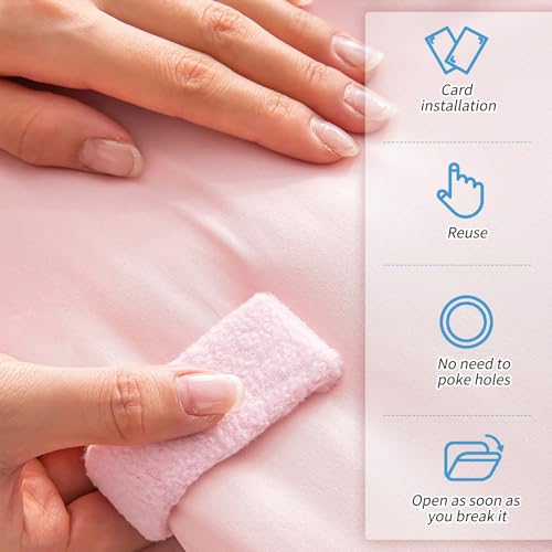 Pluvyze 12Pcs Bettdeckenhalter Bettdecken Clips Bettdeckenclips Bettdeckenhalter Plüsch Bettdecken Clips Bettdeckenclips für Bettdecken, Bettdeckenbezüge, Kleidung, Vorhänge Fixierer ohne Nadeln