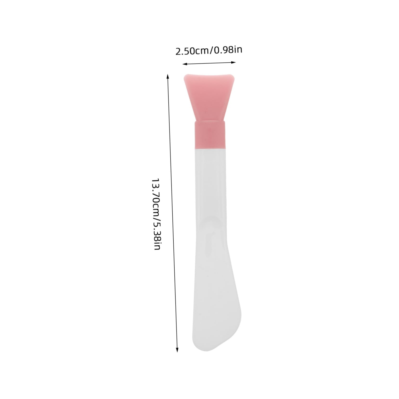 FRCOLOR Jelly Applicator Brush Silicone Face Mask Brush Soft and Hairless Ideal for Clay Mask Application Skincare Tool Easy to Clean