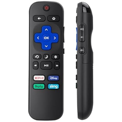 Replacement for Roku Smart TV Remote Control, Compatible for TCL Roku/Hisense Roku/Onn Roku/Westinghouse Roku/Insignia Roku TVs?Only for Roku TV?