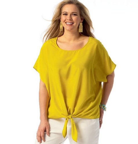 Mccall Pattern Company M6971 Women's Top, Tunic, Dress, Shorts And Pants, Size Rr "18W-20W-22W-24W" #TOP2