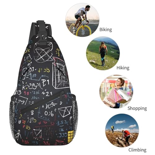 Bolso cruzado deportivo para hombres y mujeres miniatura 6