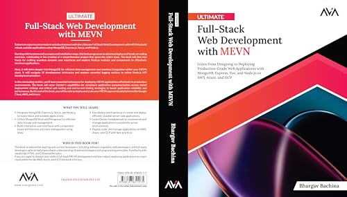 Ultimate Full-Stack Web Development with MEVN: ... 8197651175 Book Cover