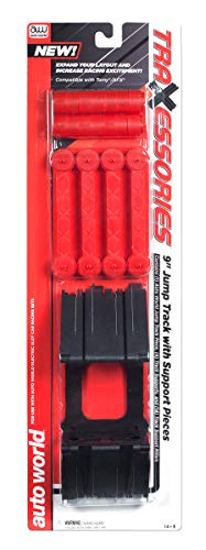 Rails de saut de 22,9 cm contre l'ennui des circuits plats avec supports stables