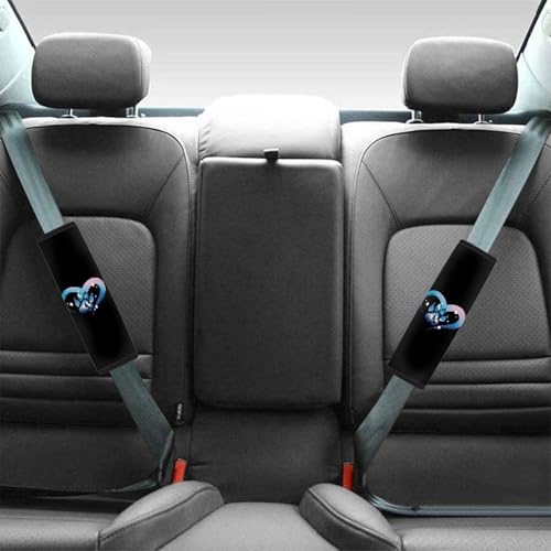 Image of AFPANQZ Dog Paw Car Seat Belt Pad Cushion 2 Pack Soft Auto Vehicle Safety Seatbelt Pads Cushion Automotive Accessories Comfortable Driving Pads Laptop Bag Straps Pad