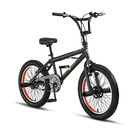 Licorne Bike Jump Plus Premium - Sistema de rotor BMX 360°, 4 clavijas de acero, protector de cadena, rueda libre Cover