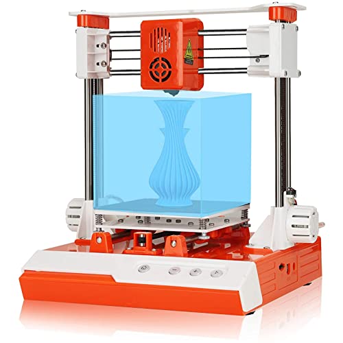 Easythreed K1 Impresora 3D Mini Kit de Escritorio para Principiantes Niños Adolescentes Impresora 3D con filamento PLA Placa magnética extraíble Cable USB Tarjeta TF Tamaño 100 * 100 * 100 mm(EU)