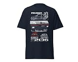 peugeot gti 205 Imagén de alta calidad SISIDSI DSGN Leyenda del Rally de los 80, Icono del Automovilismo y el Deporte Motor, Regalo para Amantes de los Coches de Colección