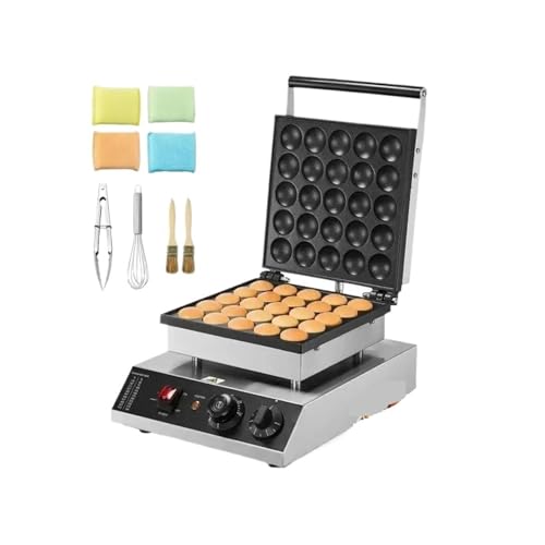 Elektryczna Gofrownica 25 Szt. Mini Holenderski Naleśnikarka Dorayaki Machine Waffreras Kitchen Home Appliance Snack Gaufriers Łatwe Płynne Gotowanie