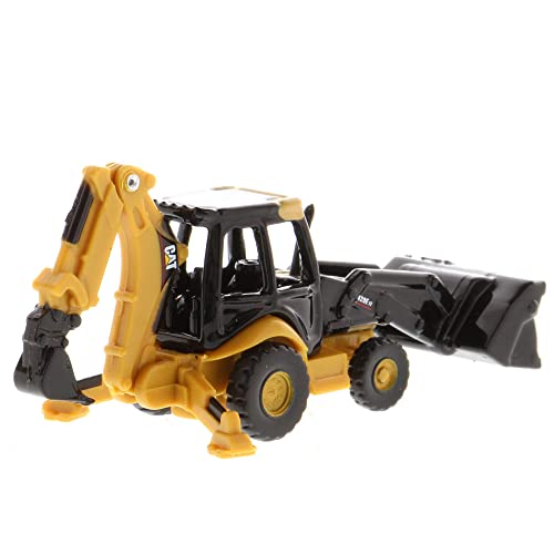 Cat Micro 420E Retroexcavadora Diecast Masters miniatura 3