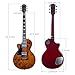 Tario Left Hand Electric Guitar Spalted Maple Top with Okoume Body Maple Neck